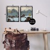 Stupell Industries Mountain Range over Abstract 2pc Floating Frame Art Set - 3 of 4