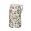 Transpac Dolomite Holiday Branches Pitcher 120oz Multicolor Ceramic Beverage Server for Christmas Tabletop Decor - 2 of 3