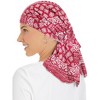 Collections Etc Pre-Tied Silky Soft Bandana Print Head Wrap - 4 of 4