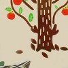 Slickblue Nature-Themed Apple Tree Wall Decals – Decorative Vinyl for Bedroom, Living Room, or Nursery – 23.6" x 35.4" - 3 of 3
