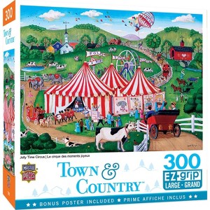 MasterPieces Inc Jolly Time Circus 300 Piece Large EZ Grip Jigsaw Puzzle - 1 of 4