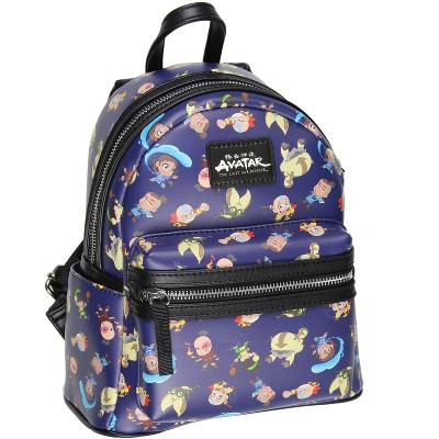 Dragon Ball Z All-over Chibi Character Print Design Faux Leather Mini  Backpack Blue : Target