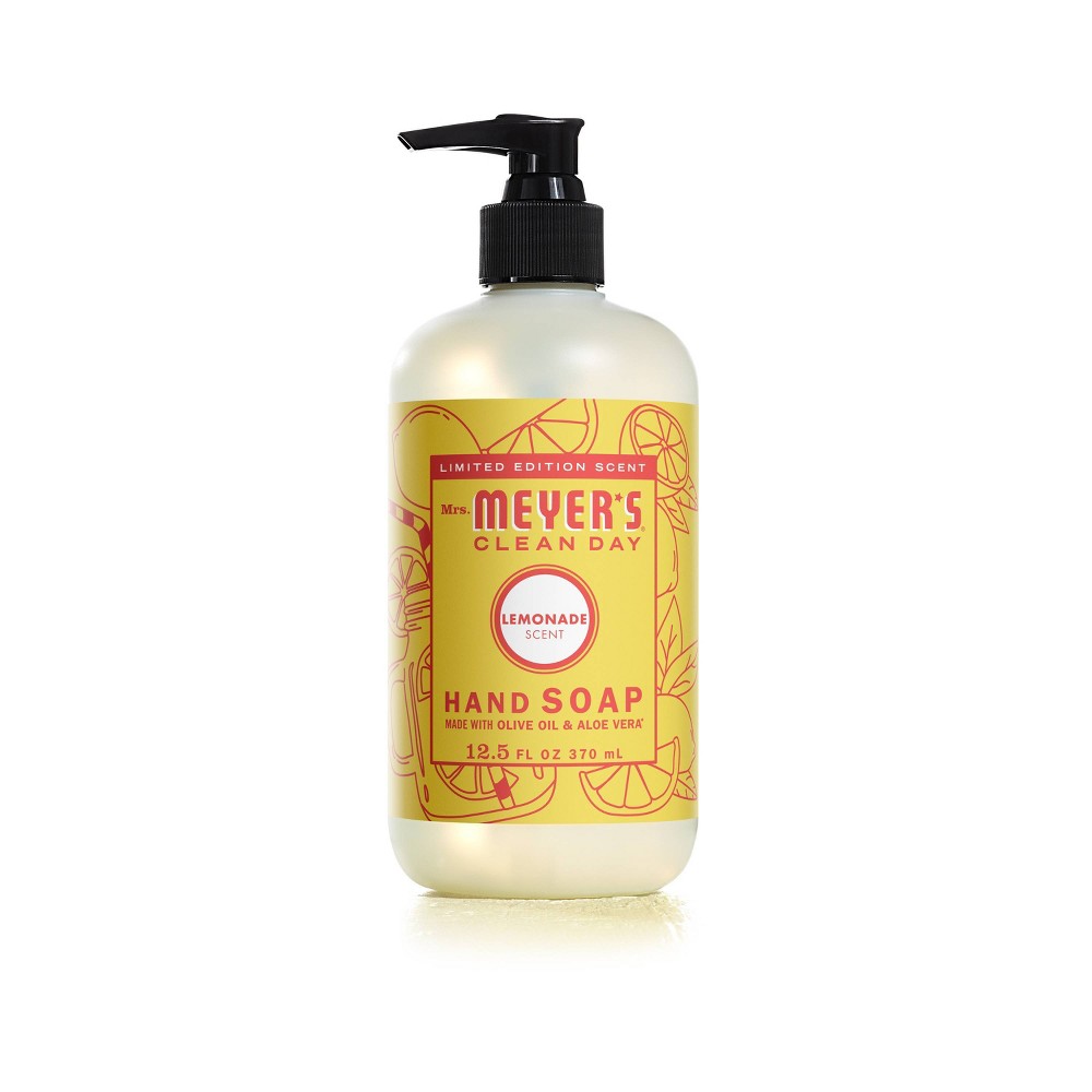 Photos - Soap / Hand Sanitiser Mrs. Meyer's Clean Day Hand Soap - Lemonade -12.5 fl oz