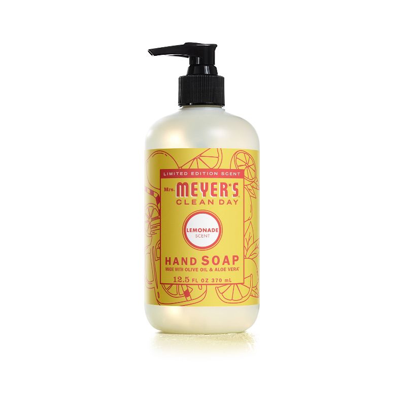 Mrs. Meyer&#39;s Clean Day Hand Soap - Lemonade -12.5 fl oz, 1 of 7