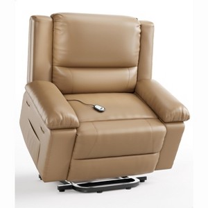 ODK Oversized Electric Lift Recliner Chair, PU Leather Power Lift Recliner for Elderly & Mobility Impaired, Heavy Duty Lift Chair for Seniors - 1 of 4