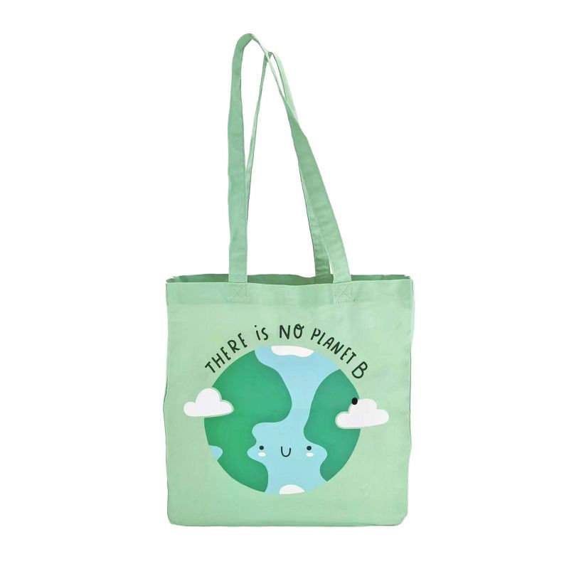 Reusable Tote Bag No Planet Green - Spritz&#8482;, 1 of 5