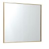 Elegant Lighting Metal frame rectangle mirror 30 inch in Brass - 2 of 4
