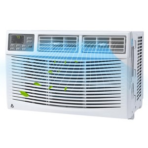 8000 BTU Window Air Conditioner, Ultra Quiet Air Conditioner Window Unit for Rooms Up to 350 Sq. Ft - 1 of 4