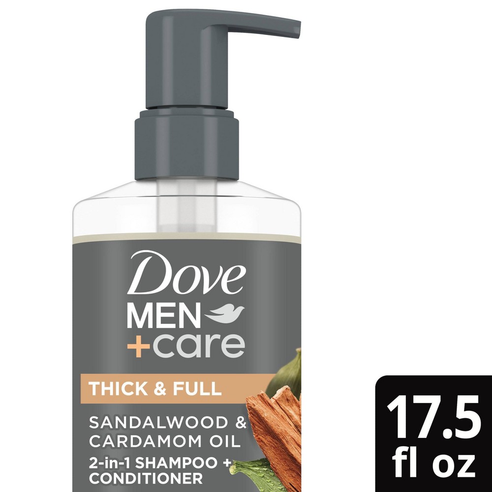Photos - Hair Product Dove Men+Care 2-in-1 Pro Thick Full Shampoo - 17.5oz