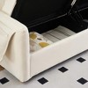 ORRD Teddy Cotton Linen Sofa – 79.5" Modern Minimalist Design - 3 of 4