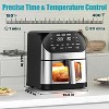 MaseiKar Air Fryer 6.2 QT Large Capacity Oilless Hot Air Fryers Oven 1500W Healthy Cooker with 10 Presets, Digital LCD Touch Screen, Visual Window - 3 of 4