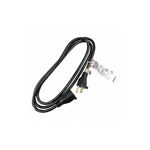 Manufacturer Varies  Extension Cord,6ft,16Ga,13A,SJT,Blk 5XFP9ID - 1 of 3