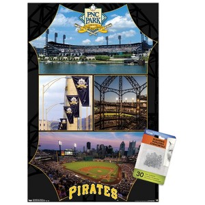 Trends International MLB Pittsburgh Pirates - PNC Park Unframed Wall Poster Prints - 1 of 4