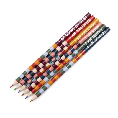 6pk Pencils Colored - Bullseye's Playground™