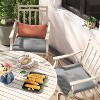 18"x20" Woven Outdoor Chair Seat Cushion - Threshold™ - 2 of 4