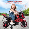 6V Kids Motorcycle, Electric Ride On Car Toy with Training Wheels, Working Headlight, Horn & Music, for Toddler Kids Boys Girls - 2 of 4