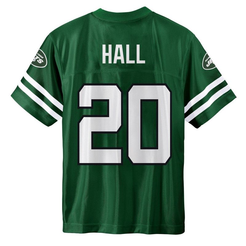 NFL New York Jets Boys&#39; Short Sleeve Hall Jersey, 3 of 4