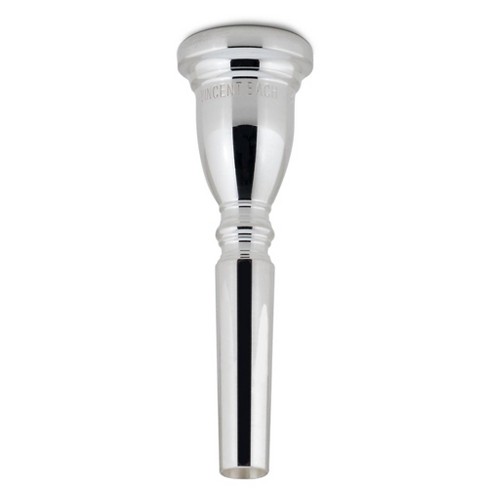 Bach Commercial Series Modified V Cup Trumpet Mouthpiece in Silver - image 1 of 2