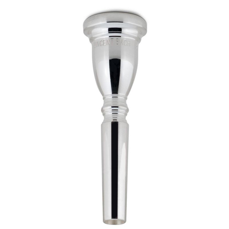 Bach Commercial Series Modified V Cup Trumpet Mouthpiece in Silver, 1 of 3