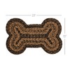 Black & Tan Indoor/Outdoor Medium Bone Rug 15x23 - 3 of 4