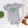 The Juniper Shop Lucky Clover Distressed Baby Bodysuit - 2 of 3