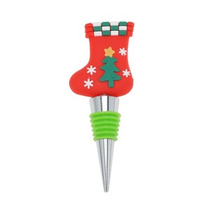 Unique Bargains Silicone Ring Christmas Stocking Stopper Aluminum Alloy TPE 4.53"x1.06"x0.83" 1 Pc - 1 of 3