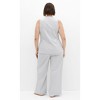 Women's Plus Size Jaz Print Vest - silver | CITY CHIC - 4 of 4