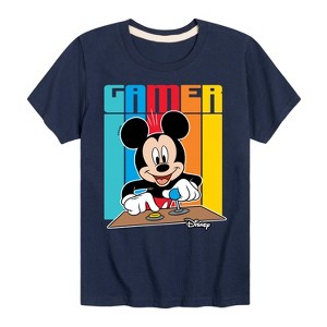 Boys' - Disney - Mickey Gamer Short Sleeve Graphic T-Shirt - 1 of 4
