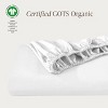 260 Thread Count Organic Cotton Percale Fitted Sheet by Bare Home - 2 of 4