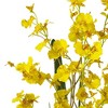 Nearly Natural Dancing Lady Orchid Liquid Illusion Silk Flower Arrangement Yellow - image 2 of 3