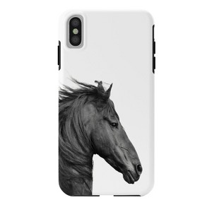 Eye Poetry Photography Wild Horse Photography In Black And White Tough iPhone XS MAX Case - Society6 - 1 of 1