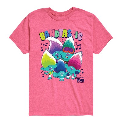 Boys' - Trolls - Bandtastic Branch and Brothers Short Sleeve Graphic T-Shirt