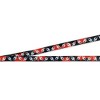 Ghostface Breakaway Lanyard Blood Splatter ID Badge Holder With 2" Rubber Charm Black - 4 of 4