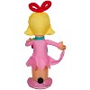 Gemmy Christmas Inflatable Cindy Lou Who, 4 ft Tall, Multi - 3 of 4