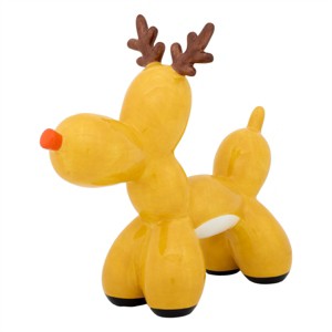 8" Reindeer Balloon Figurine - National Tree Company - 1 of 4