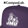 James Madison University Fashion Team Logo Foam Snapback Trucker Hat -, Purple, One Size - 4 of 4