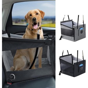 Acekool Car Dog Carrier Pet Crate, Safe Zipper Access, Waterproof, Easy Setup, Spacious for Medium and Large Dogs - 1 of 4