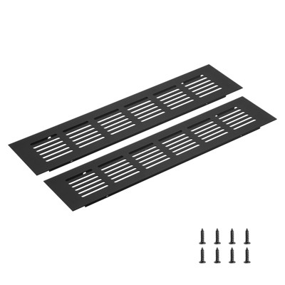 Unique Bargains Rectangle Ventilation Grille, Aluminum