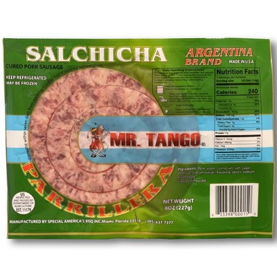 Mr. Tango Argentinian Spiral Pork Sausage - 8oz_1