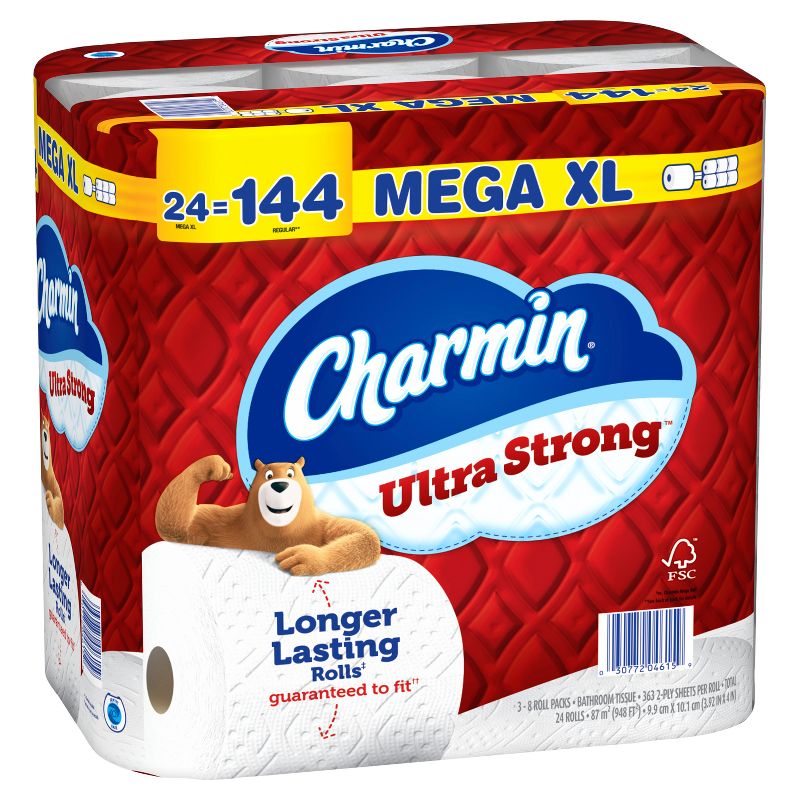 Charmin Ultra Strong Toilet Paper, 3 of 18
