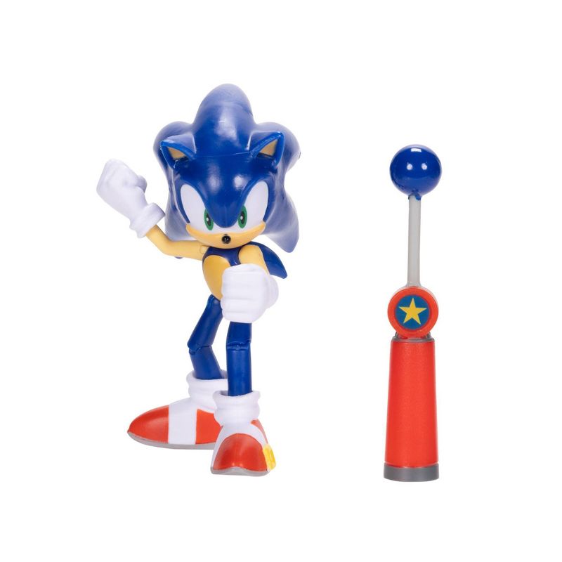 Sonic with Blue Checkpoint Action Figure, 4 of 8