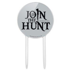 Supernatural Join The Hunt Acrylic Cake Topper - 1 of 4