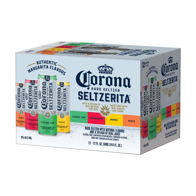 Corona Hard Seltzer Seltzerita - 12pk/12 fl oz Cans, 4 of 7