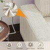 96" Sectional Cloud Couch, L Shaped Stripe Corduroy Deep Seat Sofa - 4 of 4