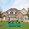 Big Dot of Happiness Teal Graduation Party Yard Signs - Outdoor Lawn Decorations - GRAD - 3 of 4