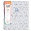Blue Sky 8"x10" Weekly/Monthly Spiral Planner Smooth Frosted Clarice Blue Bows - 3 of 4