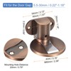 Unique Bargains Adjustable Magnetic Door Stop with Self Adhesive and Screw Mount - 2 of 4