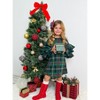 Under The Mistletoe Tiered Sleeve Miya Dress Mia Belle Girls - 4 of 4