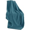 Kate Aurora Ultra Soft And Plush Tufted Hypoallergenic Fleece Throw Blanket Cover - 2 of 3