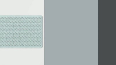 Hydracell Bath Mat Aqua - Made By Design™ : Target